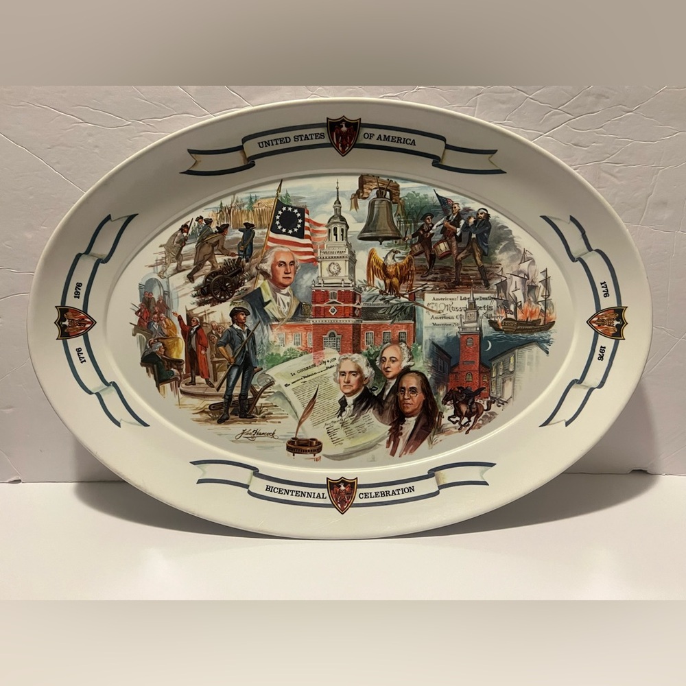 Bi-Centennial Celebration Platter
